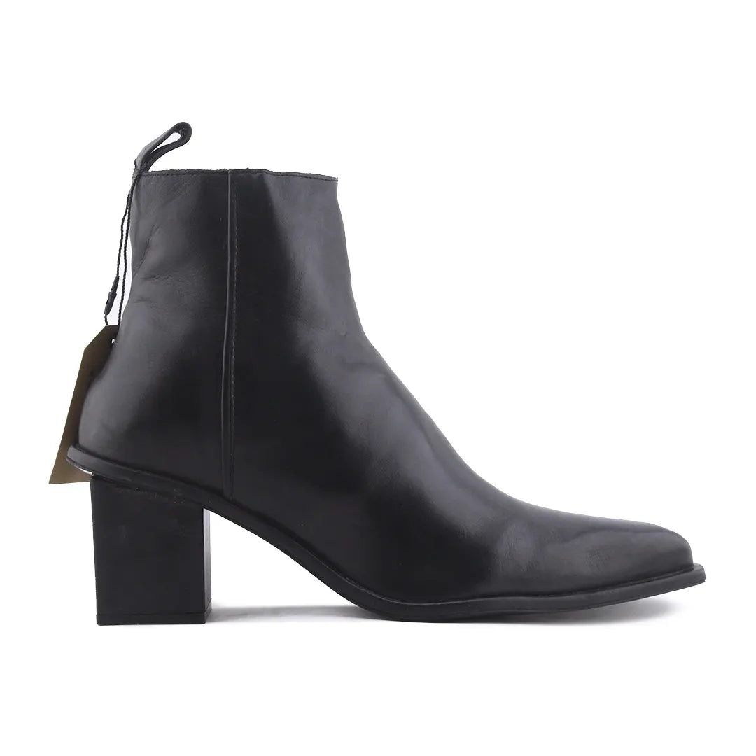 Zara Zipper Ankle Boot | 100% Authentic Leather
