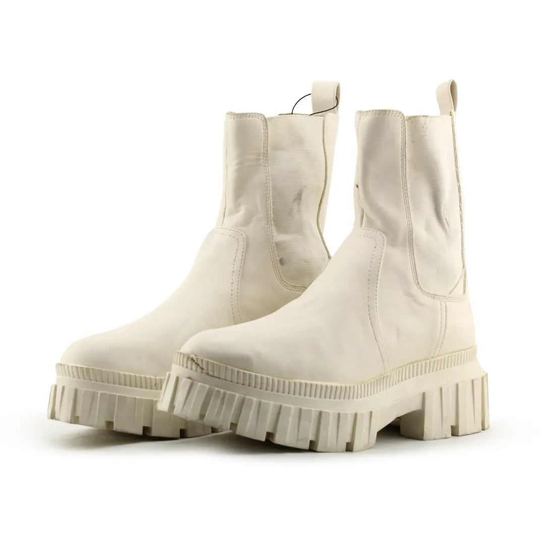 Stradivarius Stretchable Ankle Boot | 100% Authentic Leather