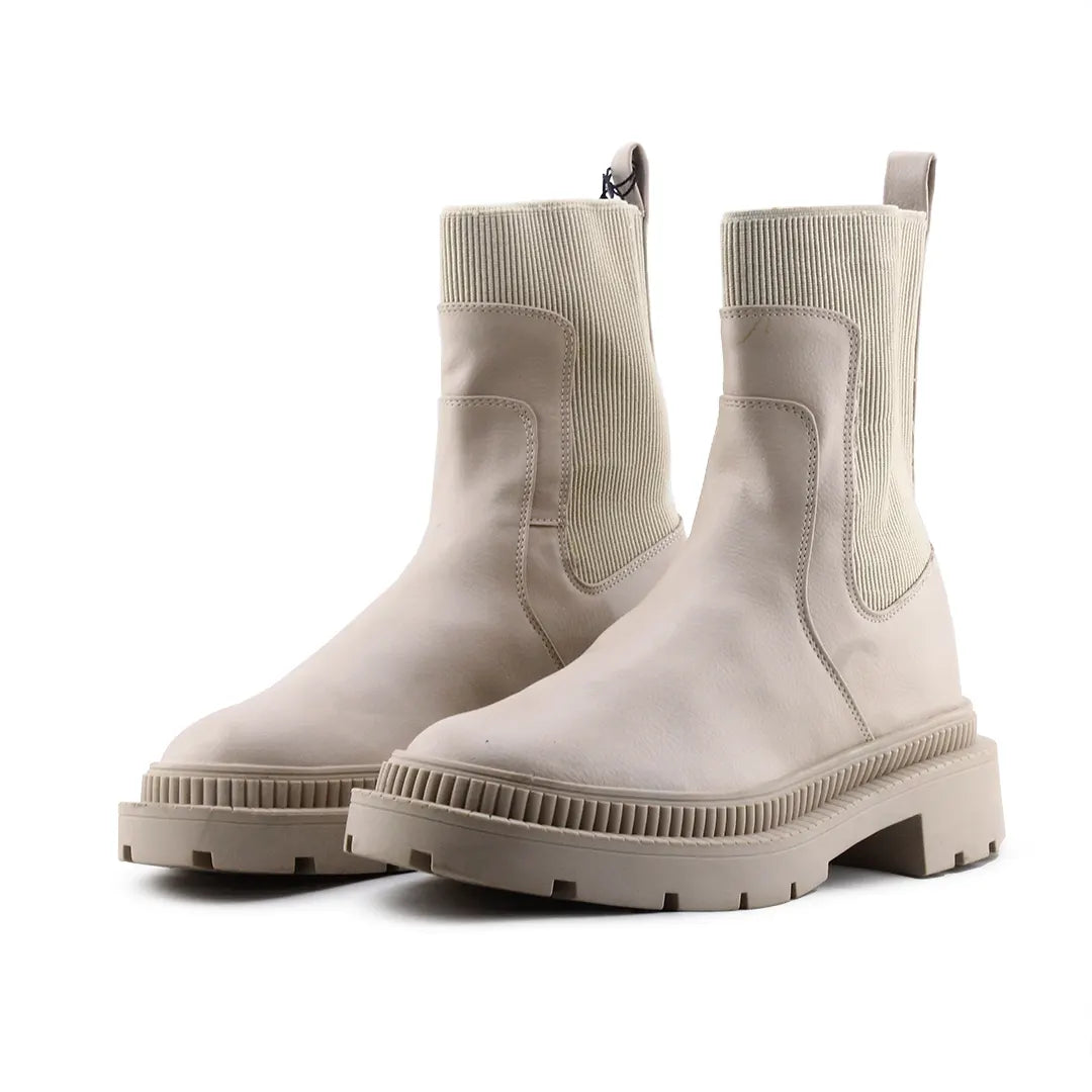 Mango Stretchable Ankle Boot | 100% Authentic Leather