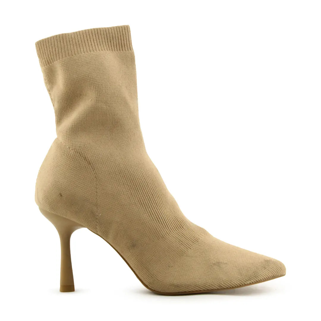 Stradivarius Sock Ankle Boot