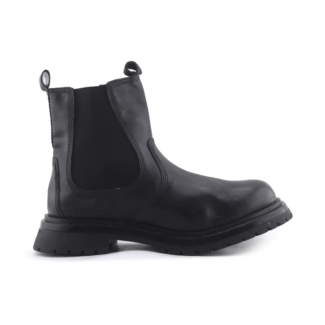 Zara Zipper Stretchable Ankle Boot | 100% Authentic Leather