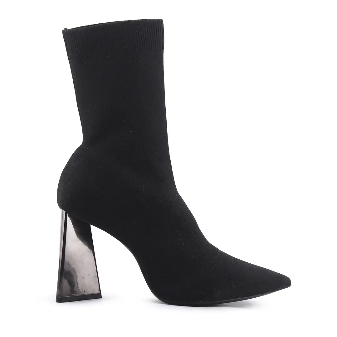 Stradivarius Sock Ankle Boot
