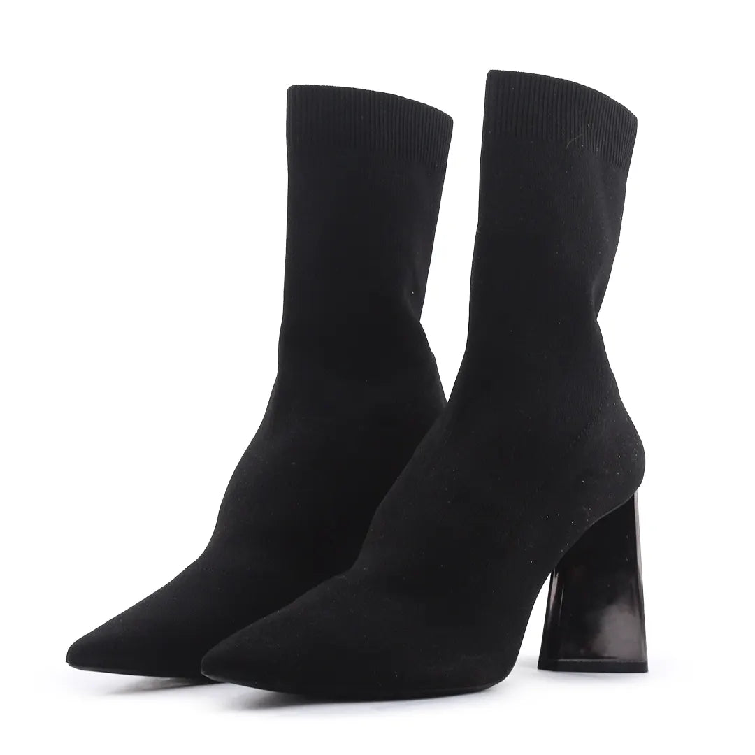 Stradivarius Sock Ankle Boot