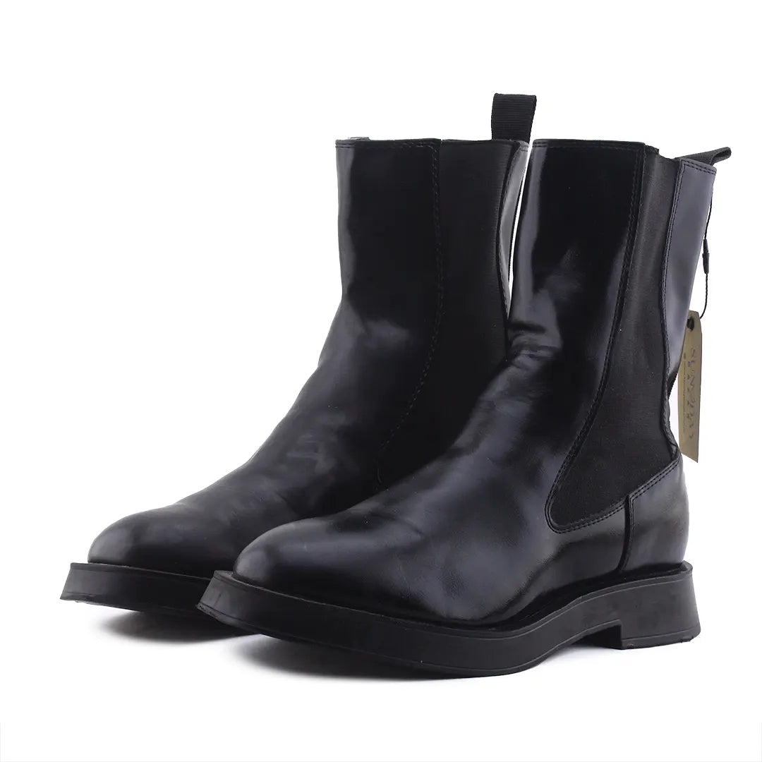 Zara Stretchable Ankle Boot | 100% Authentic Leather