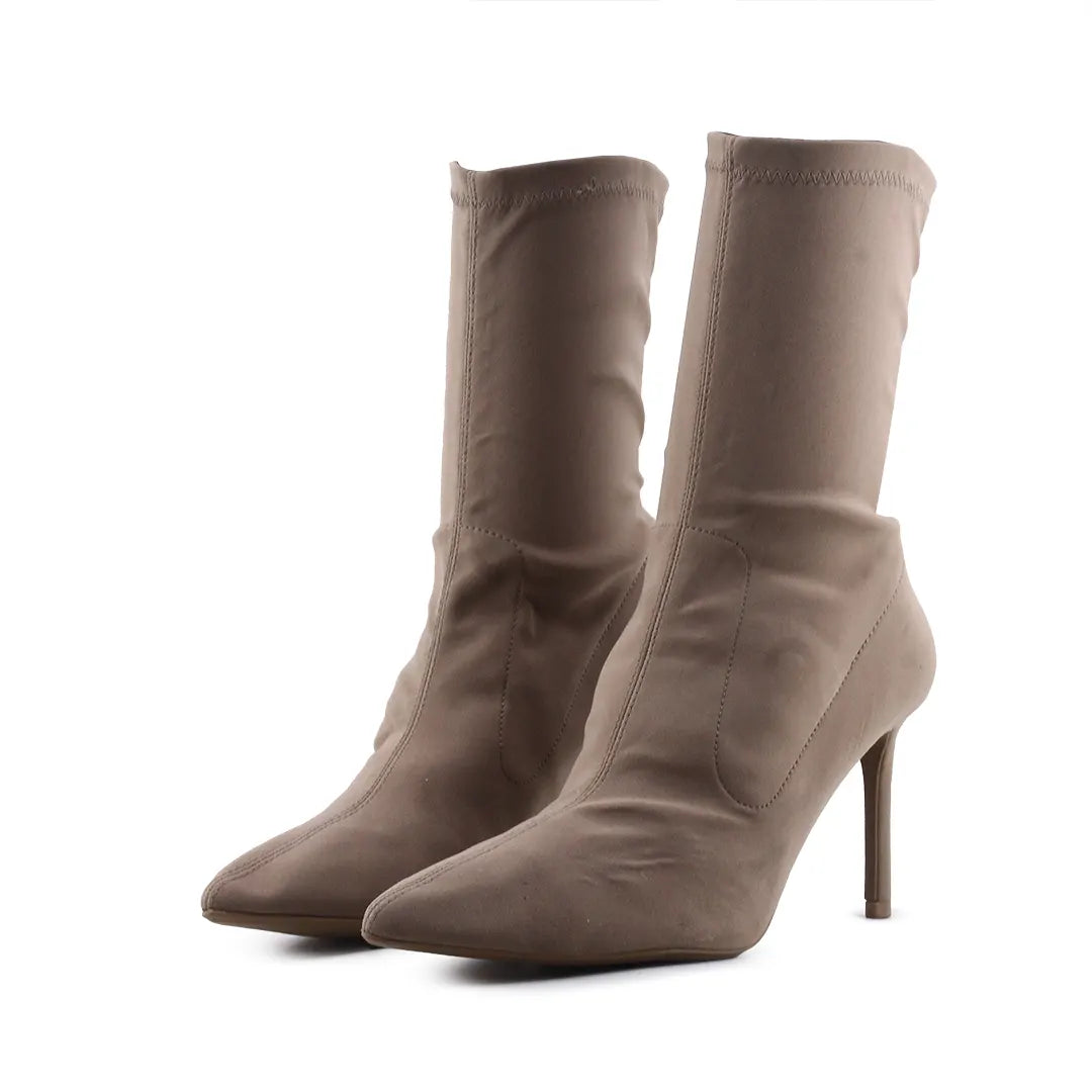 Bershka Textile Ankle Boot