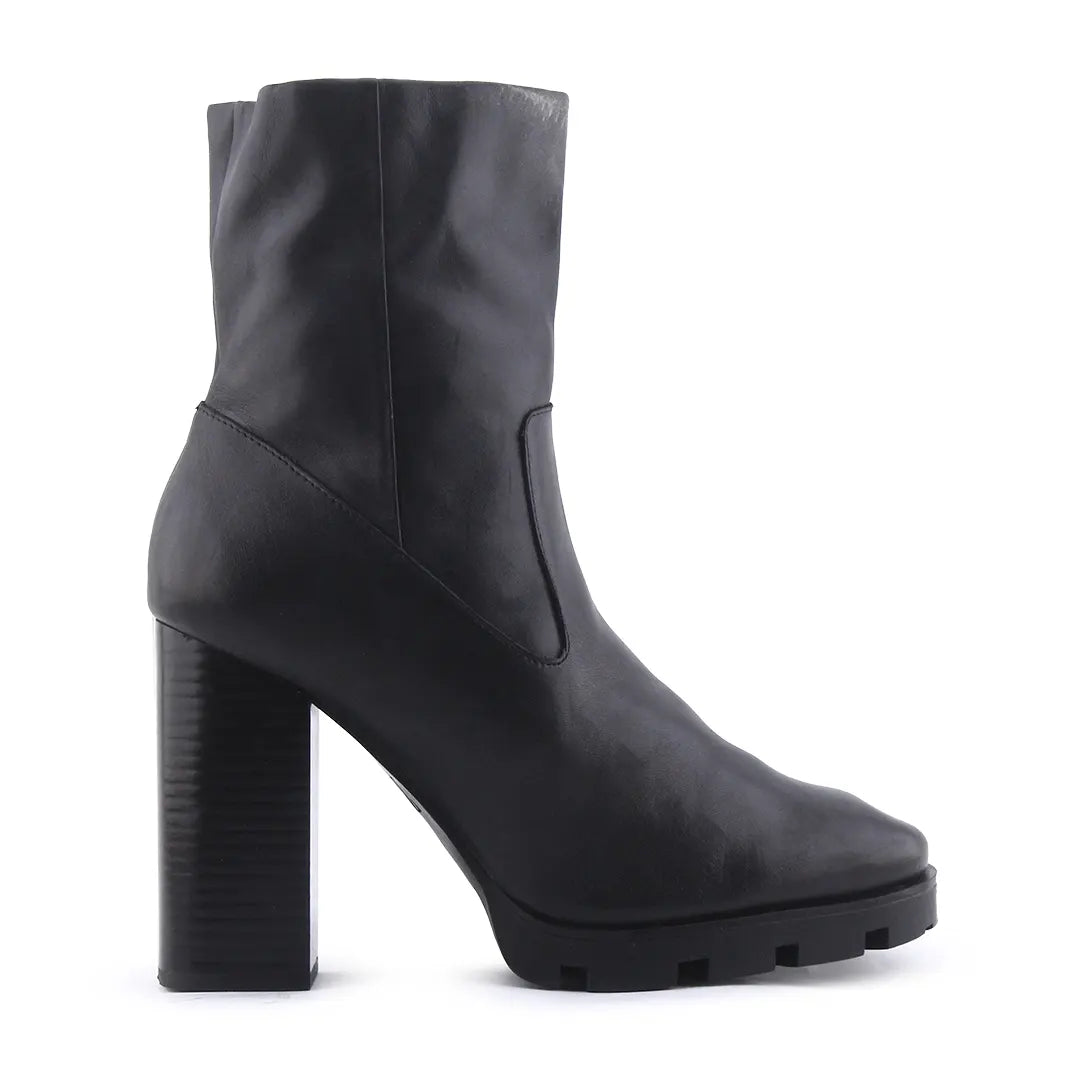Zara Zipper Ankle Boot | 100% Authentic Leather