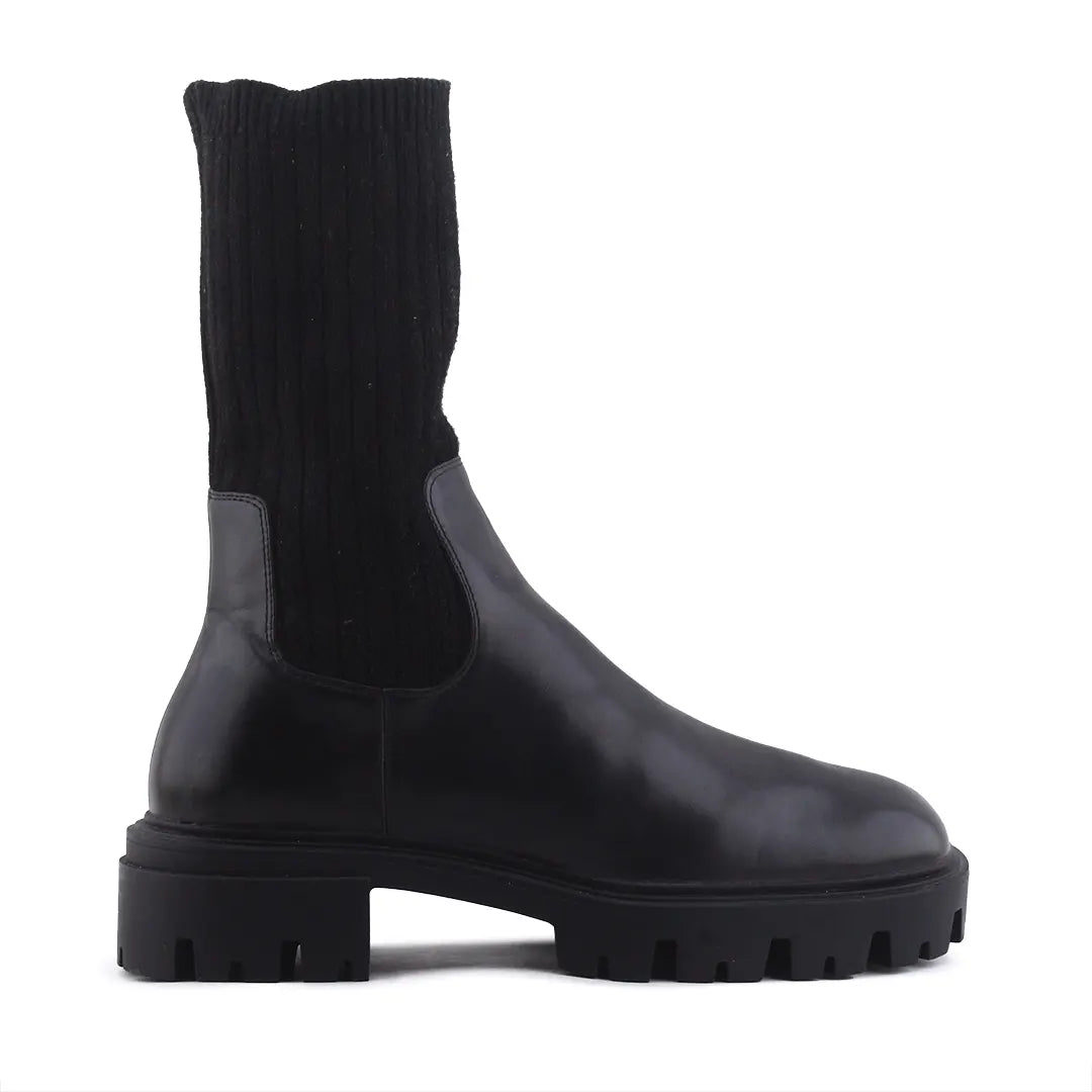 Zara Stretchable Ankle Boot | 100% Authentic Leather