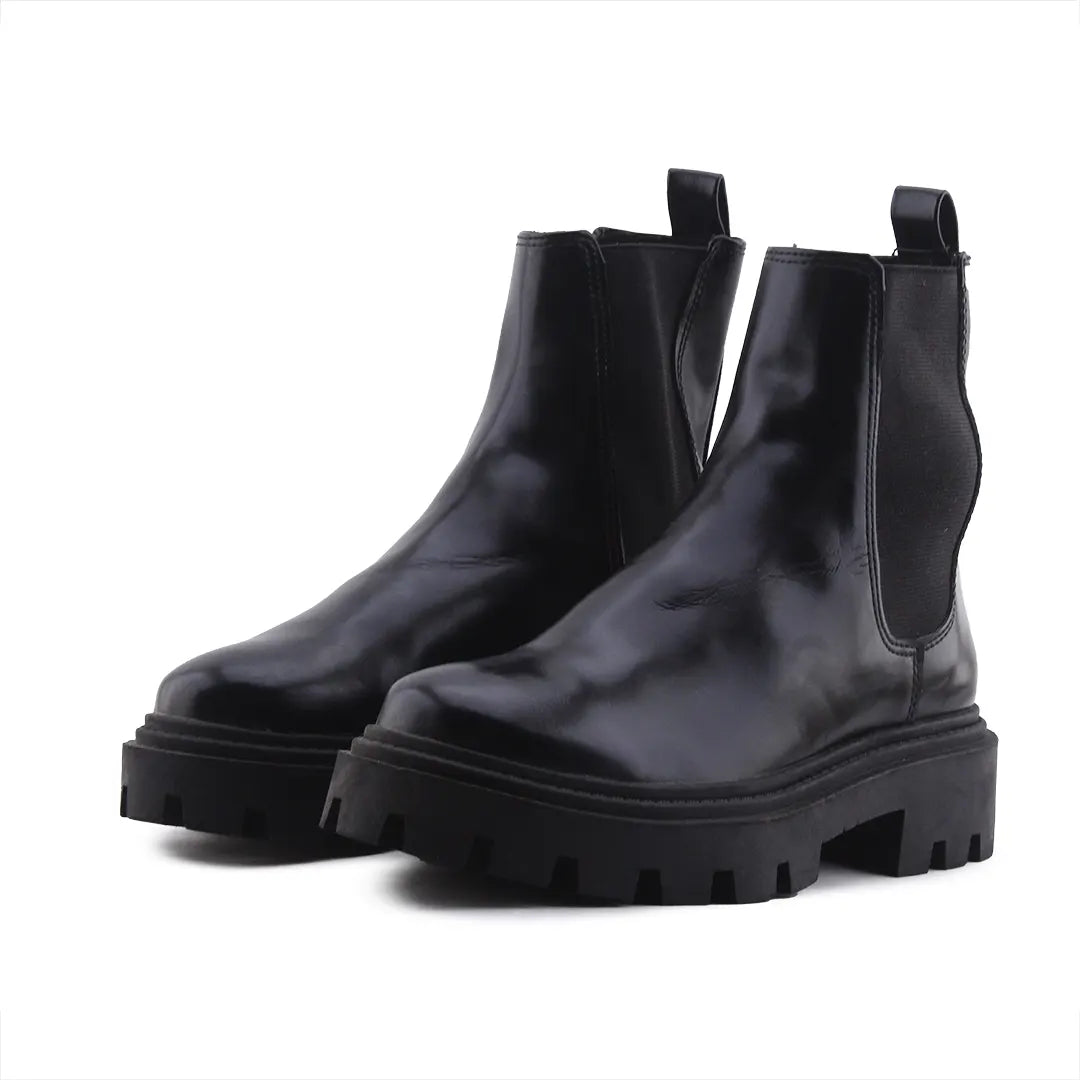 Zara Stretchable Ankle Boot | 100% Authentic Leather