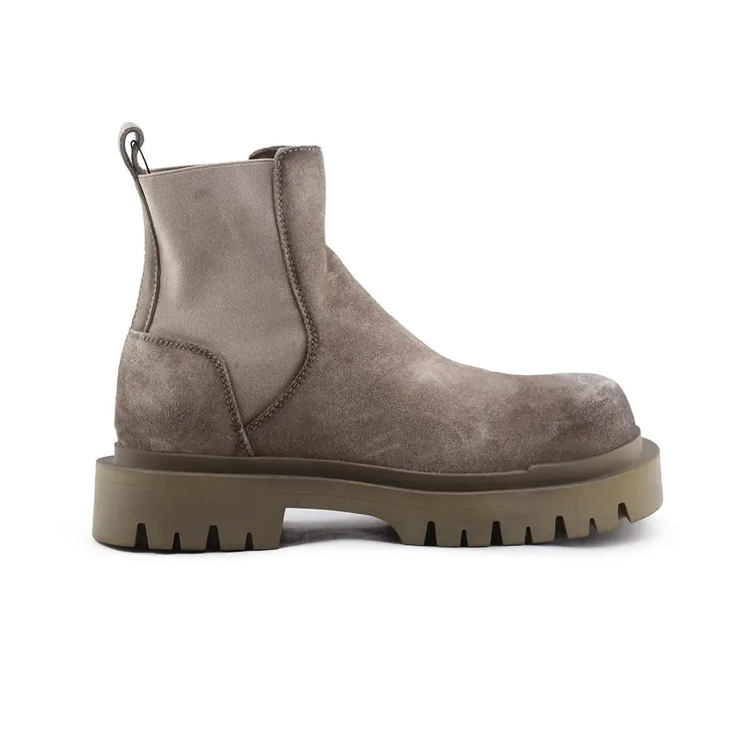 Zara Stretchable Suede Ankle Boot