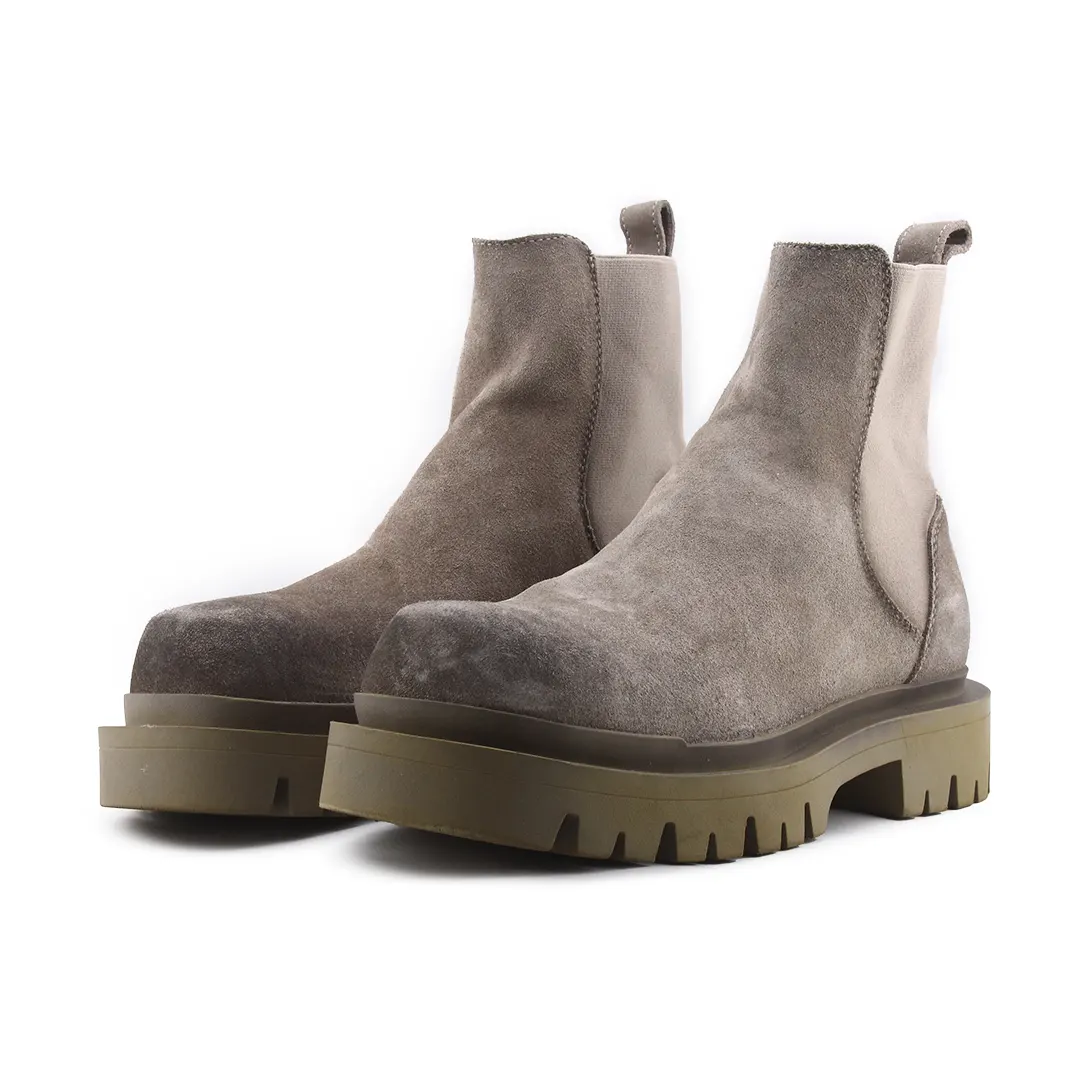 Zara Stretchable Suede Ankle Boot