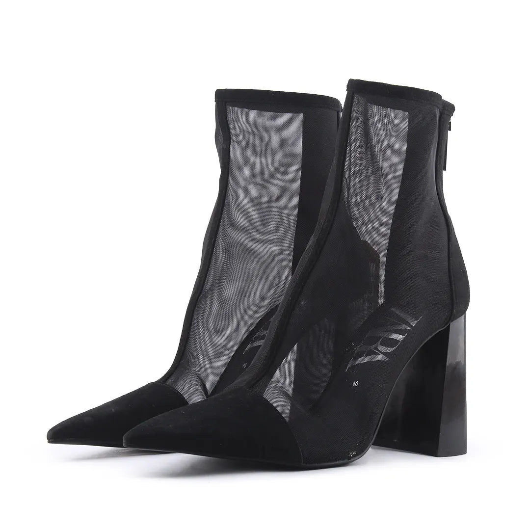 Zara Zipper Ankle Boot