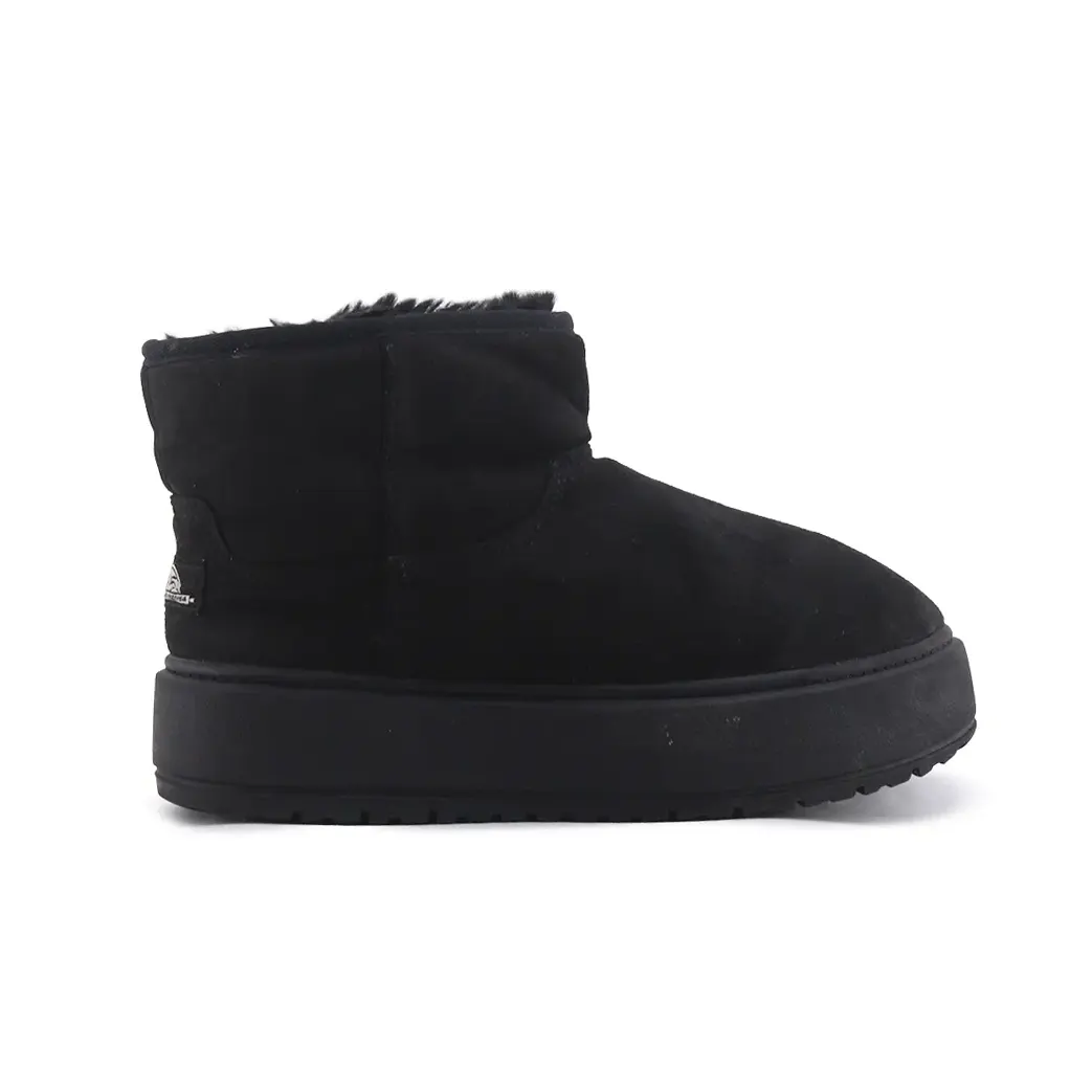 Bershka Suede Ankle Boot