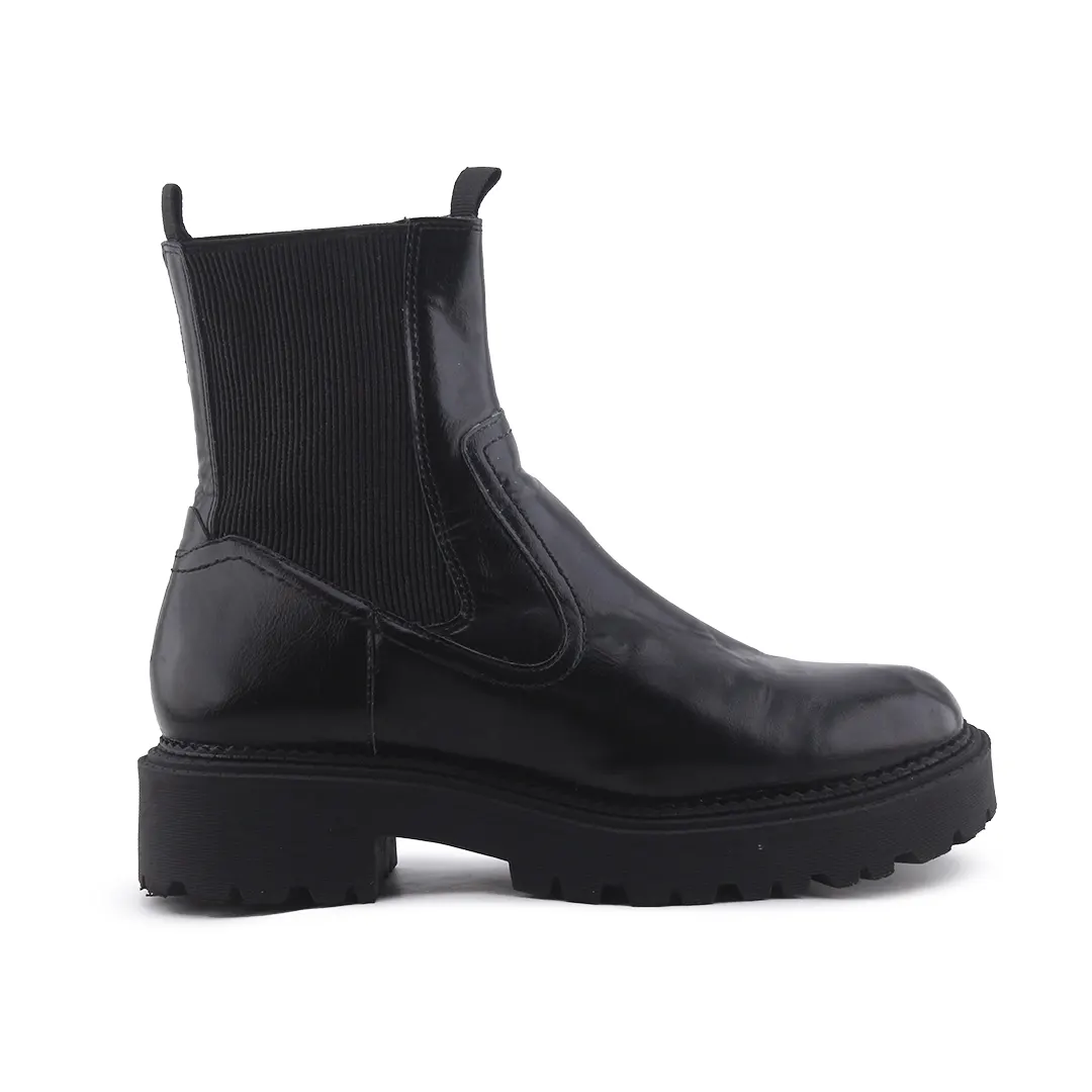 Stradivarius Stretchable Ankle Boot | 100% Authentic Leather