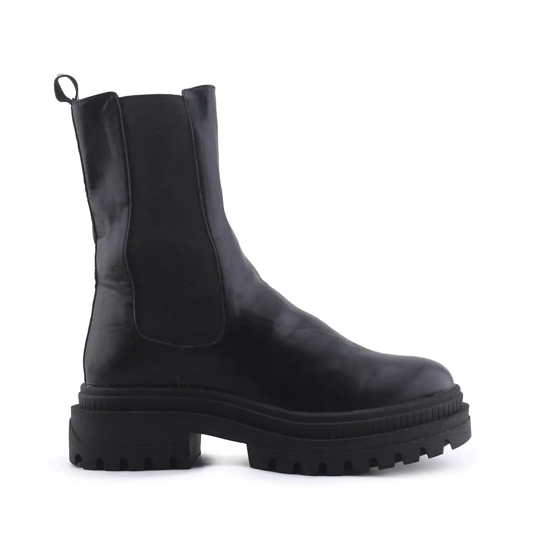 Bershka Stretchable Ankle Boot | 100% Authentic Leather
