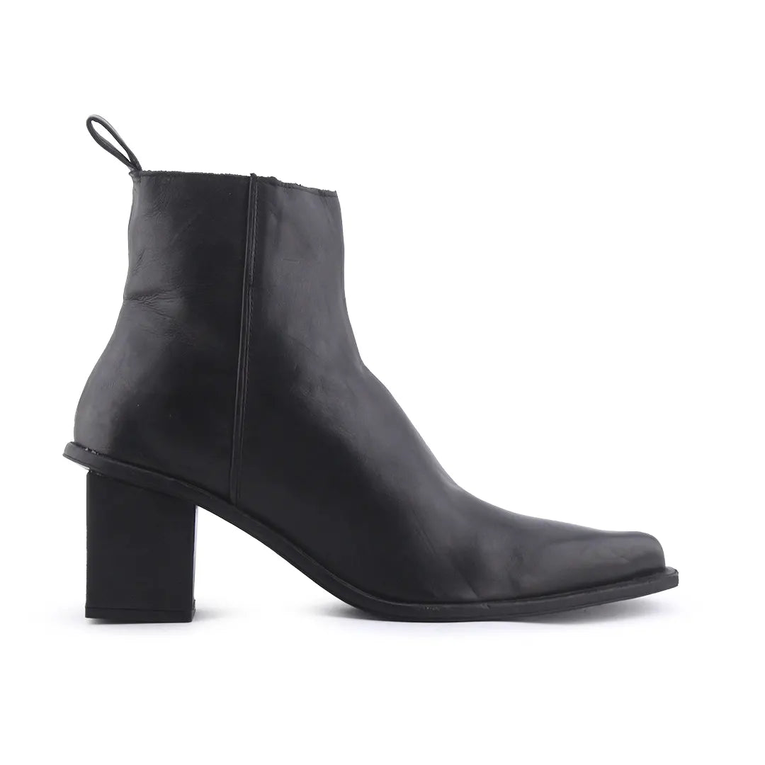 Zara Zipper Ankle Boot | 100% Authentic Leather