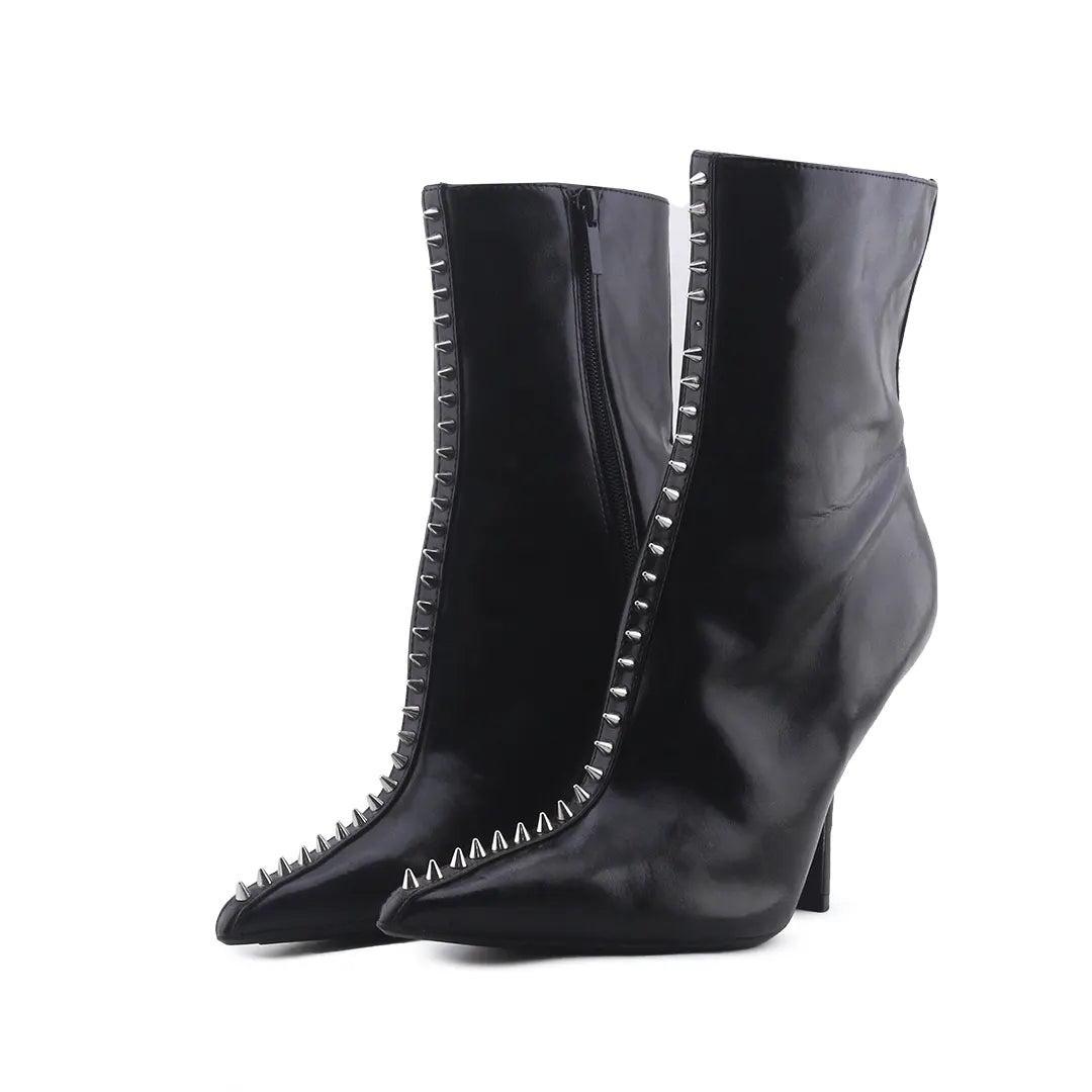 Zara Zipper Ankle Boot | 100% Authentic Leather