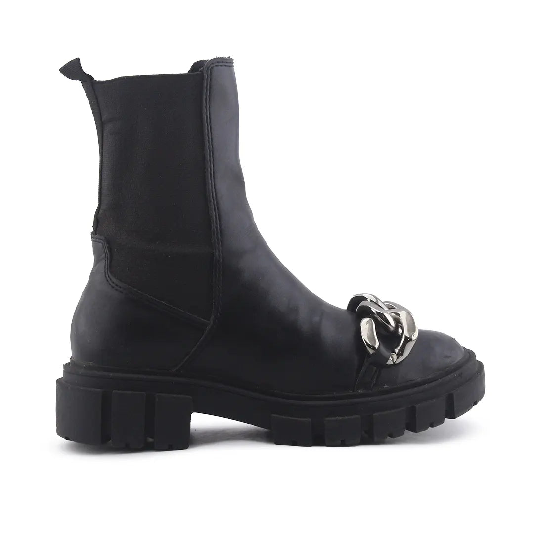 Stradivarius Stretchable Ankle Boot | 100% Authentic Leather