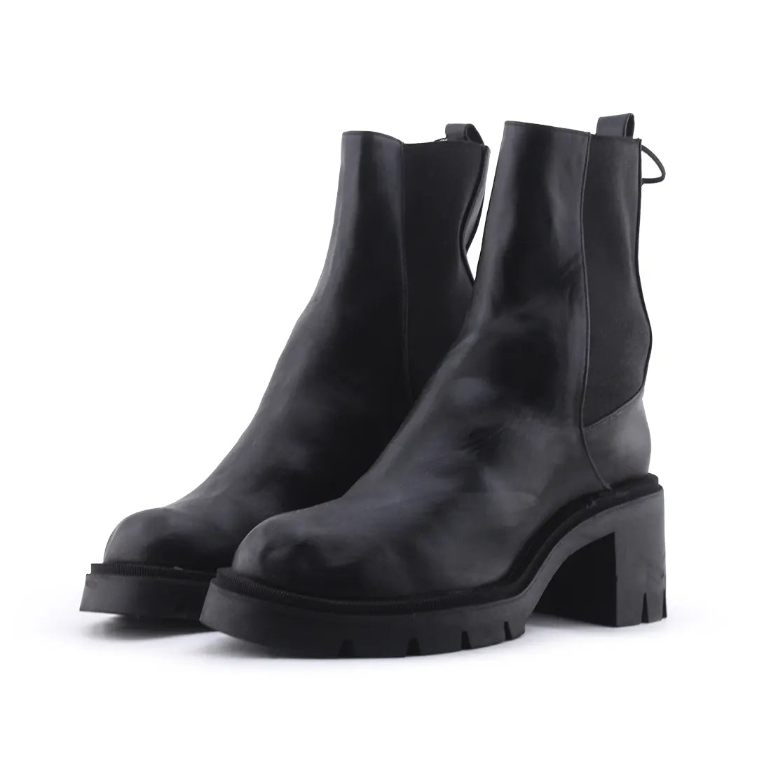 Zara Stretchable Ankle Boot | 100% Authentic Leather