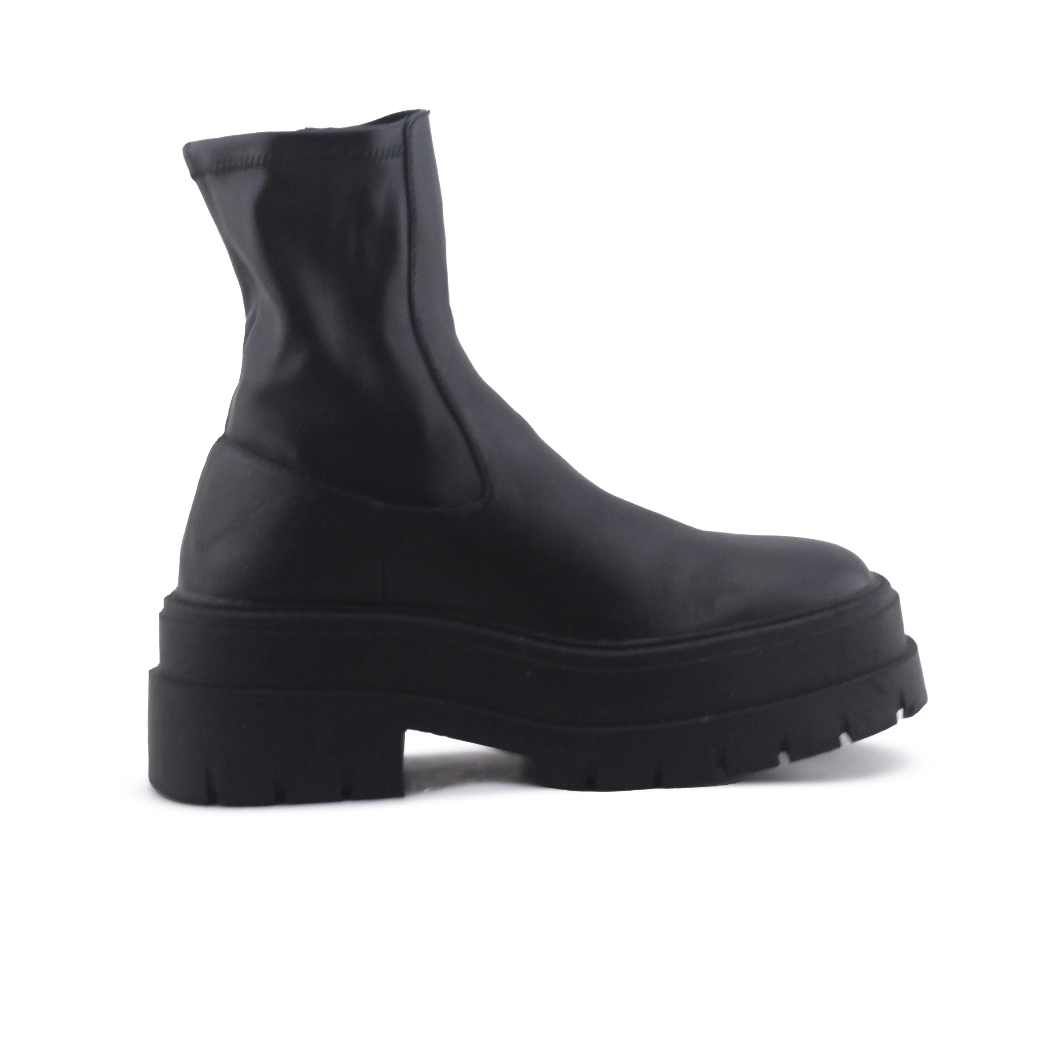 Bershka Zipper Ankle Boot | 100% Authentic Leather