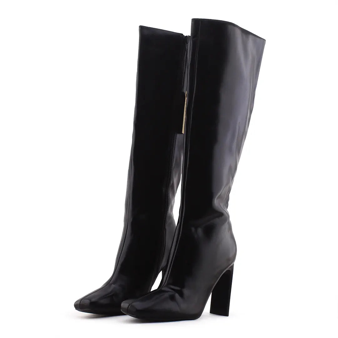 Zara Zipper Knee High Boot | 100% Authentic Leather