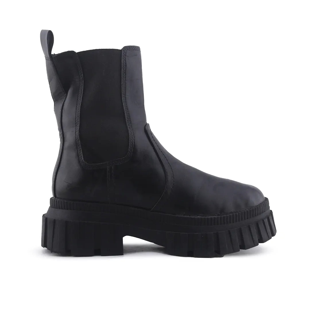 Stradivarius Stretchable Ankle Boot | 100% Authentic Leather