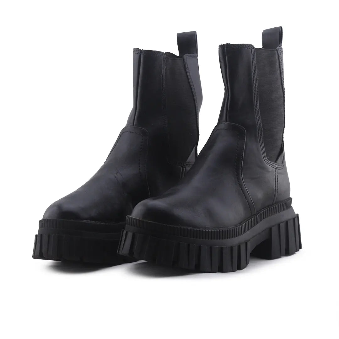 Stradivarius Stretchable Ankle Boot | 100% Authentic Leather