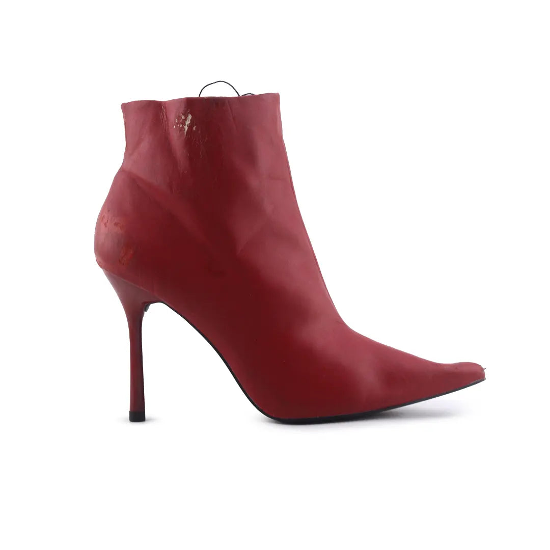Zara Zipper Ankle Boot | 100% Authentic Leather