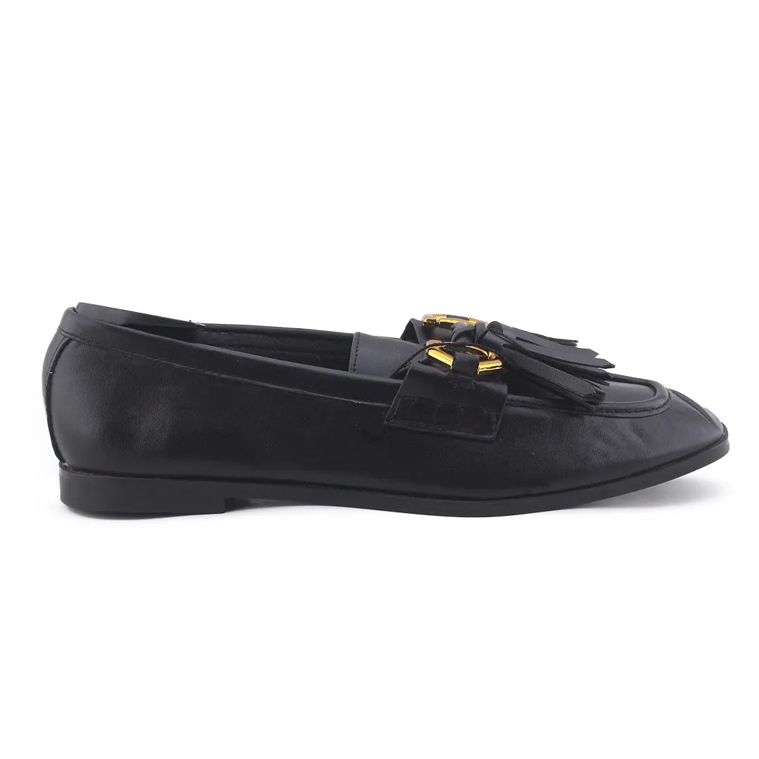 Zara Penny Strap Loafers