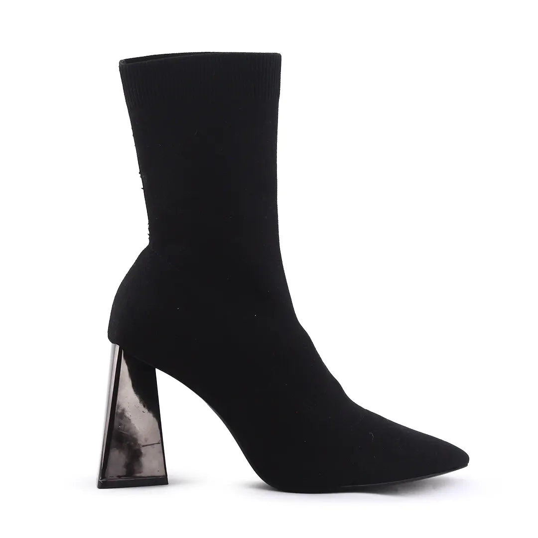Stradivarius Sock Ankle Boot
