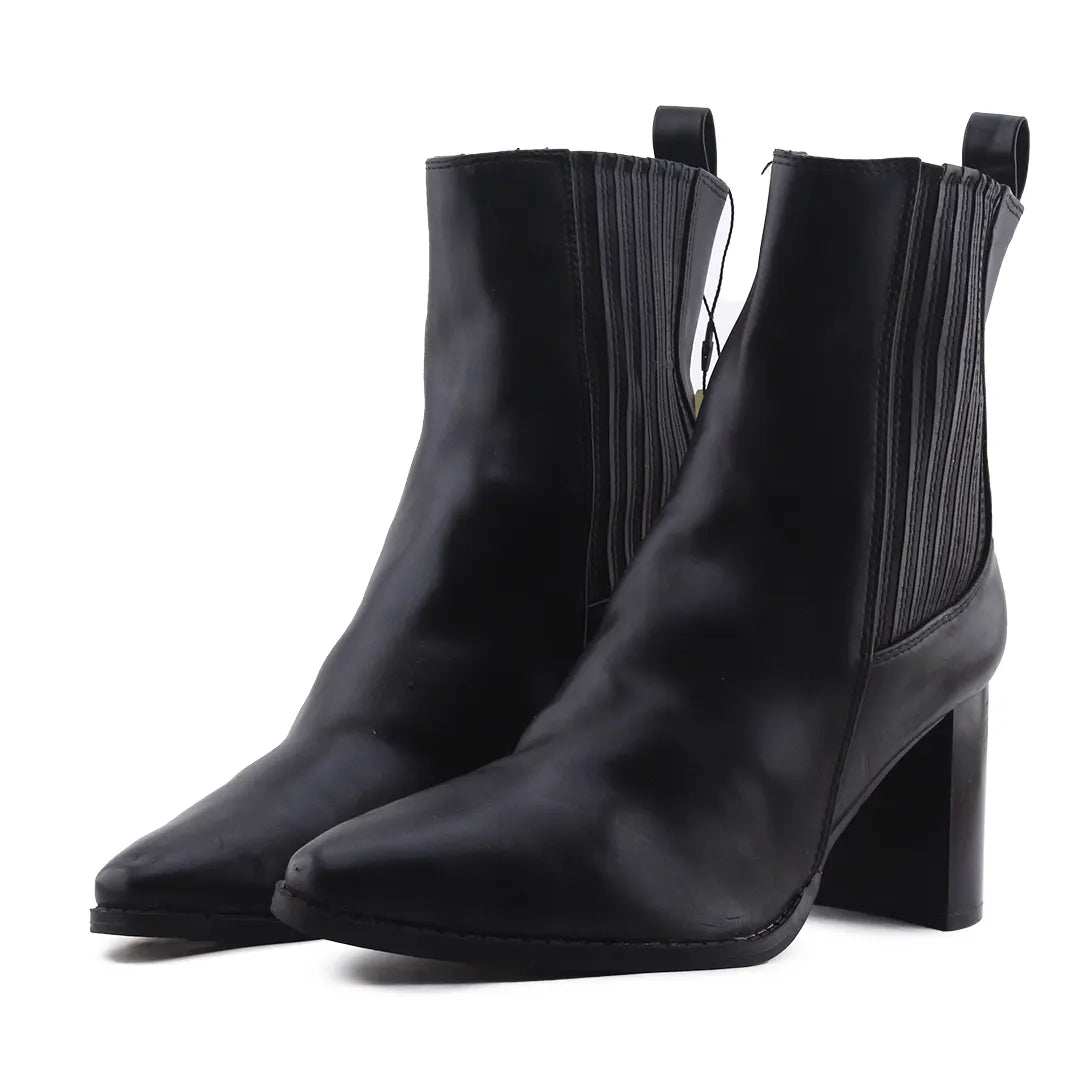 Lefties Stretchable Ankle Boot | 100% Authentic Leather