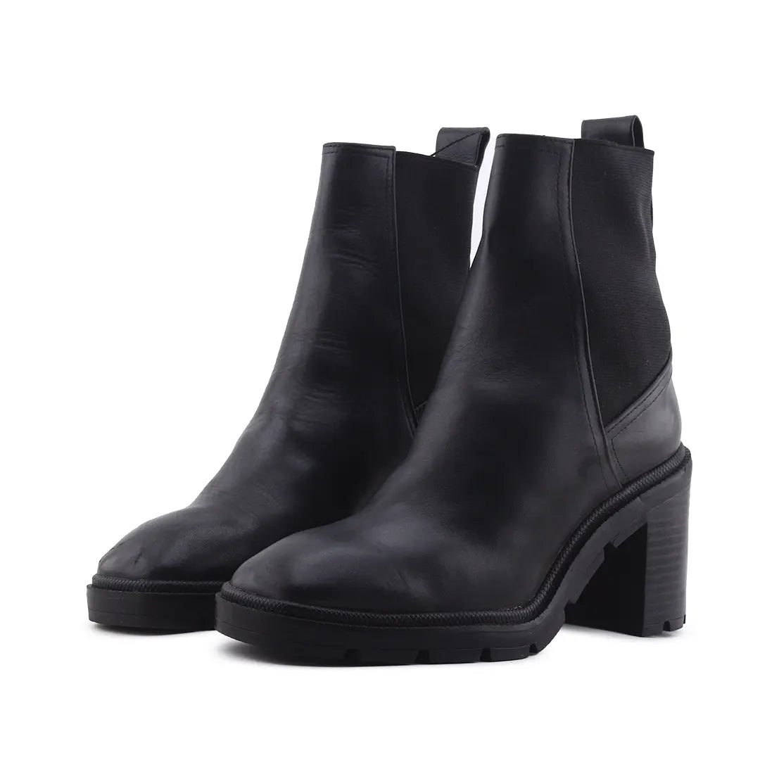 Zara Stretchable Ankle Boot | 100% Authentic Leather