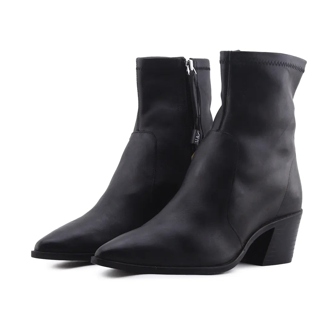 Zara Zipper Ankle Boot | 100% Authentic Leather