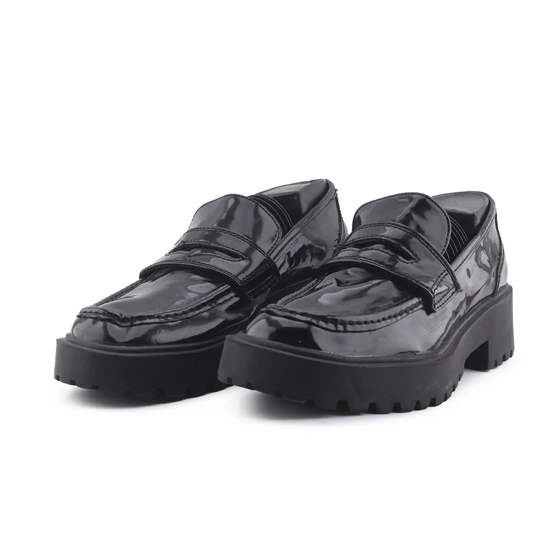 Zara Penny Strap Loafers