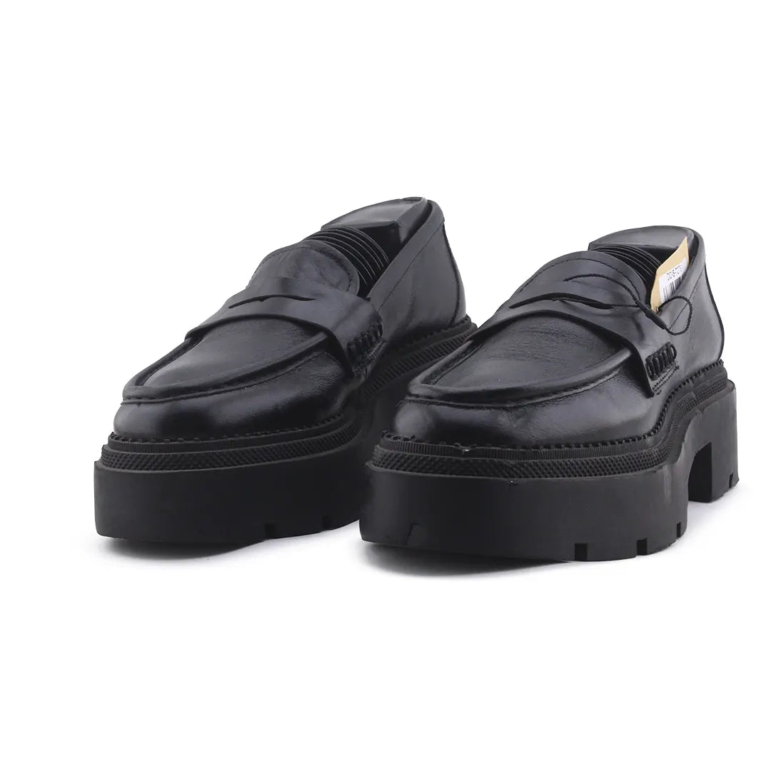 Zara Penny Strap Loafers