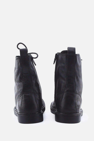 Zara Zipper Laces Chelsea Ankle Boots | 100% Authentic Leather - sundaybazar