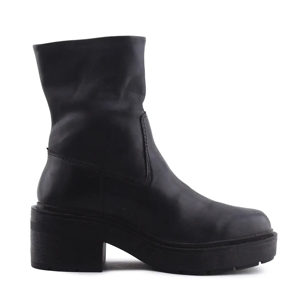 Zara Zipper Ankle Boot | 100% Authentic Leather