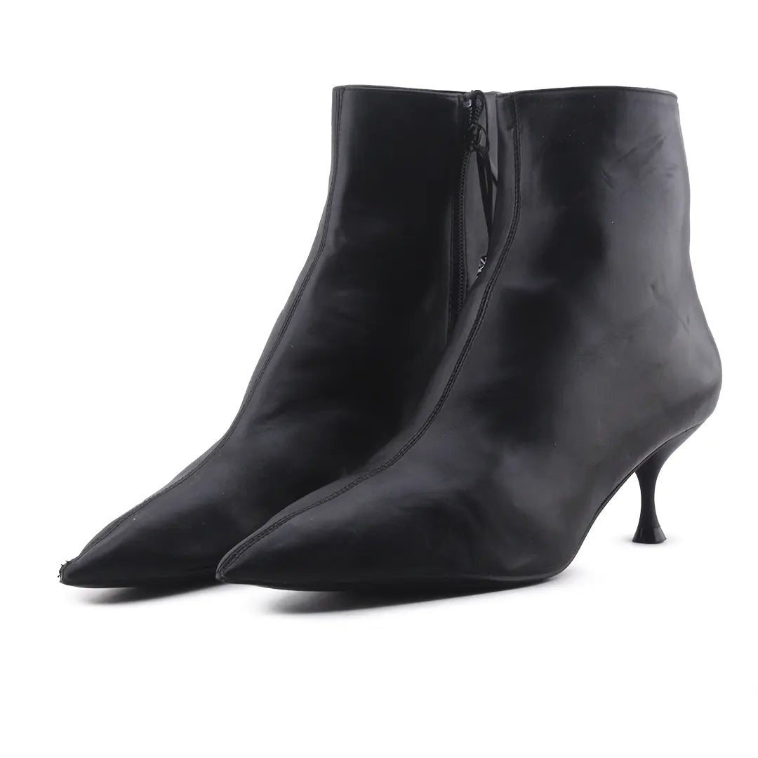 Zara Zipper Ankle Boot