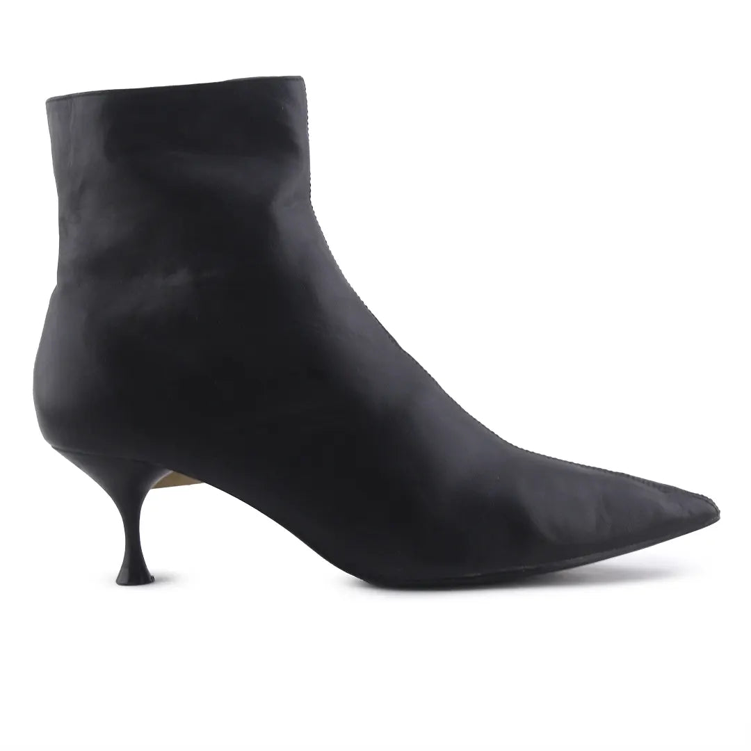 Zara Zipper Ankle Boot