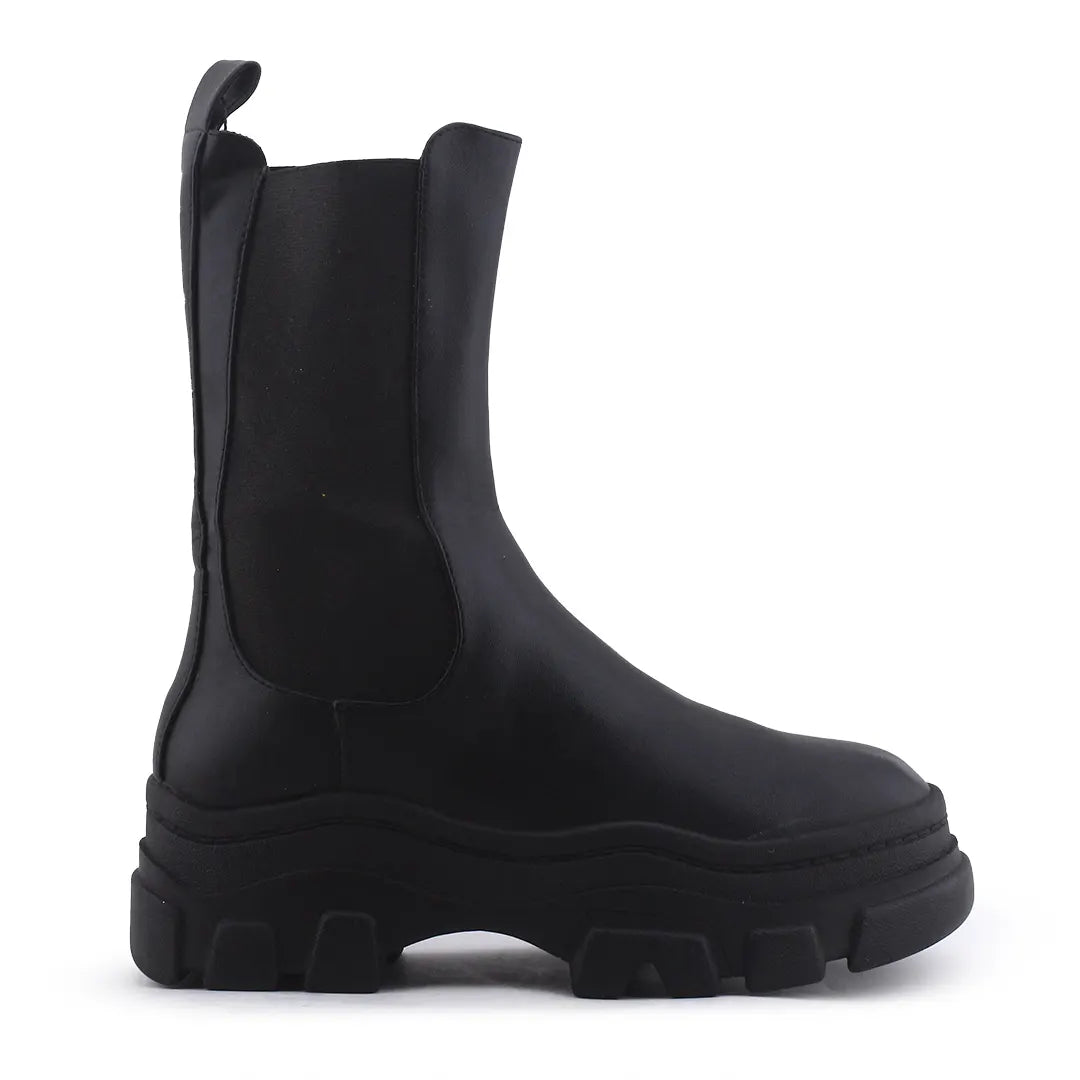 Bershka Stretchable Ankle Boot | 100% Authentic Leather