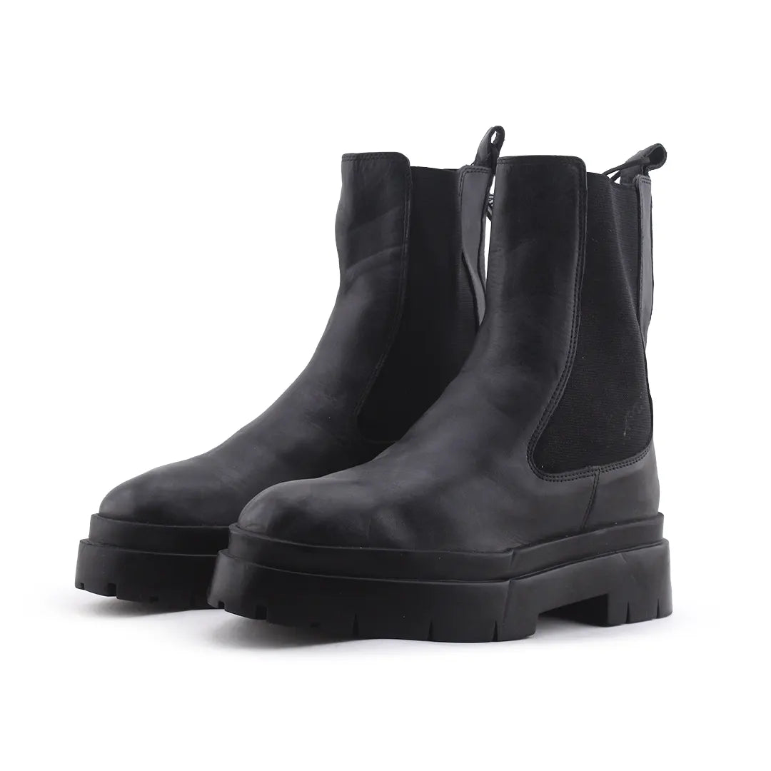 Zara Stretchable Ankle Boot | 100% Authentic Leather