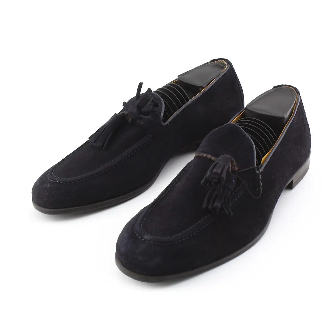 Zara Suede Penny Loafers