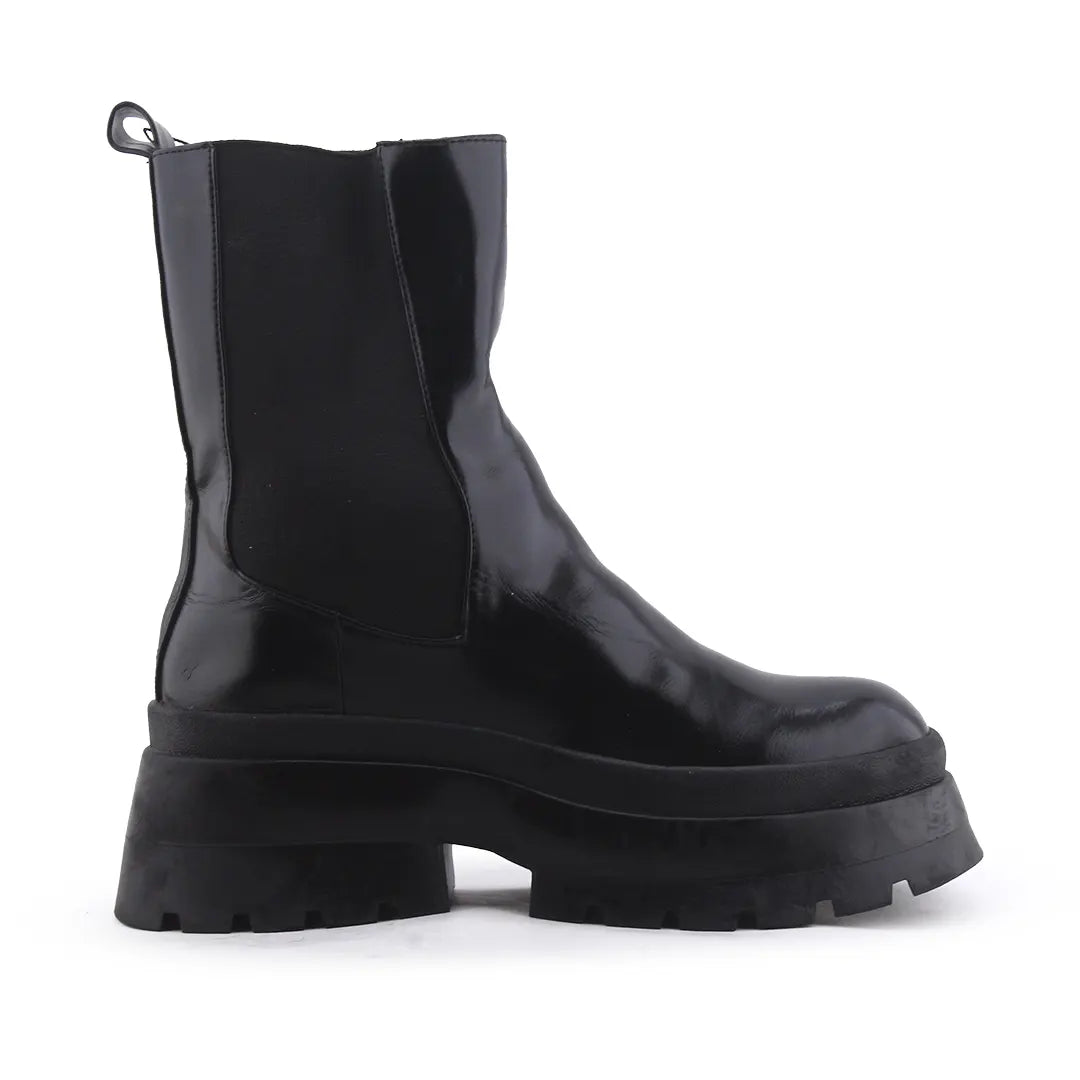 Zara Stretchable Ankle Boot | 100% Authentic Leather