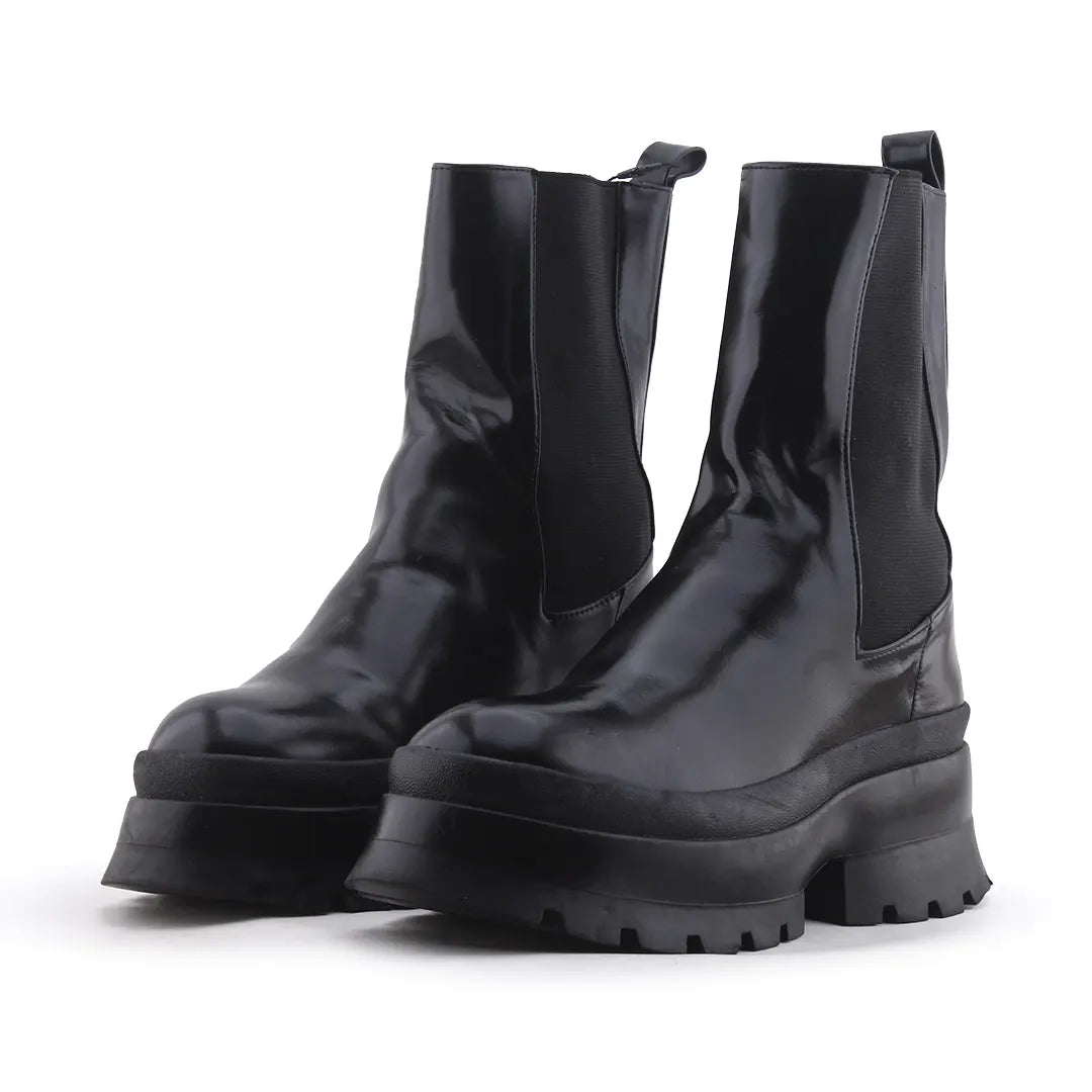 Zara Stretchable Ankle Boot | 100% Authentic Leather