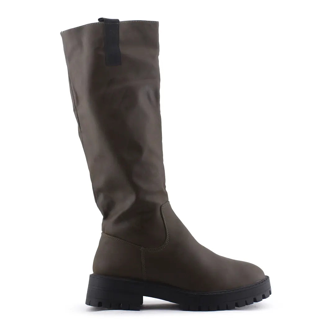 Pull & Bear Knee High Boot | 100% Authentic Leather