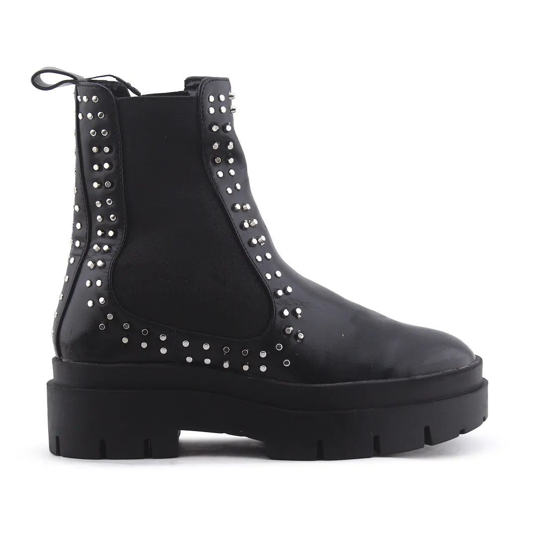 Zara Stretchable Ankle Boot | 100% Authentic Leather