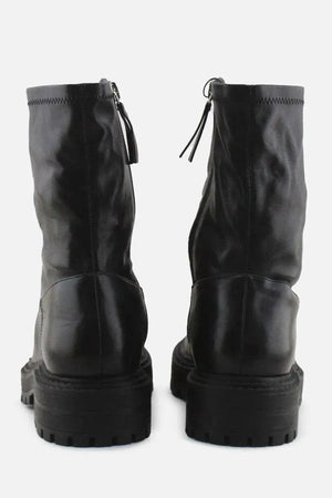 Zara Zipper Ankle Boots | 100% Authentic leather - sundaybazar