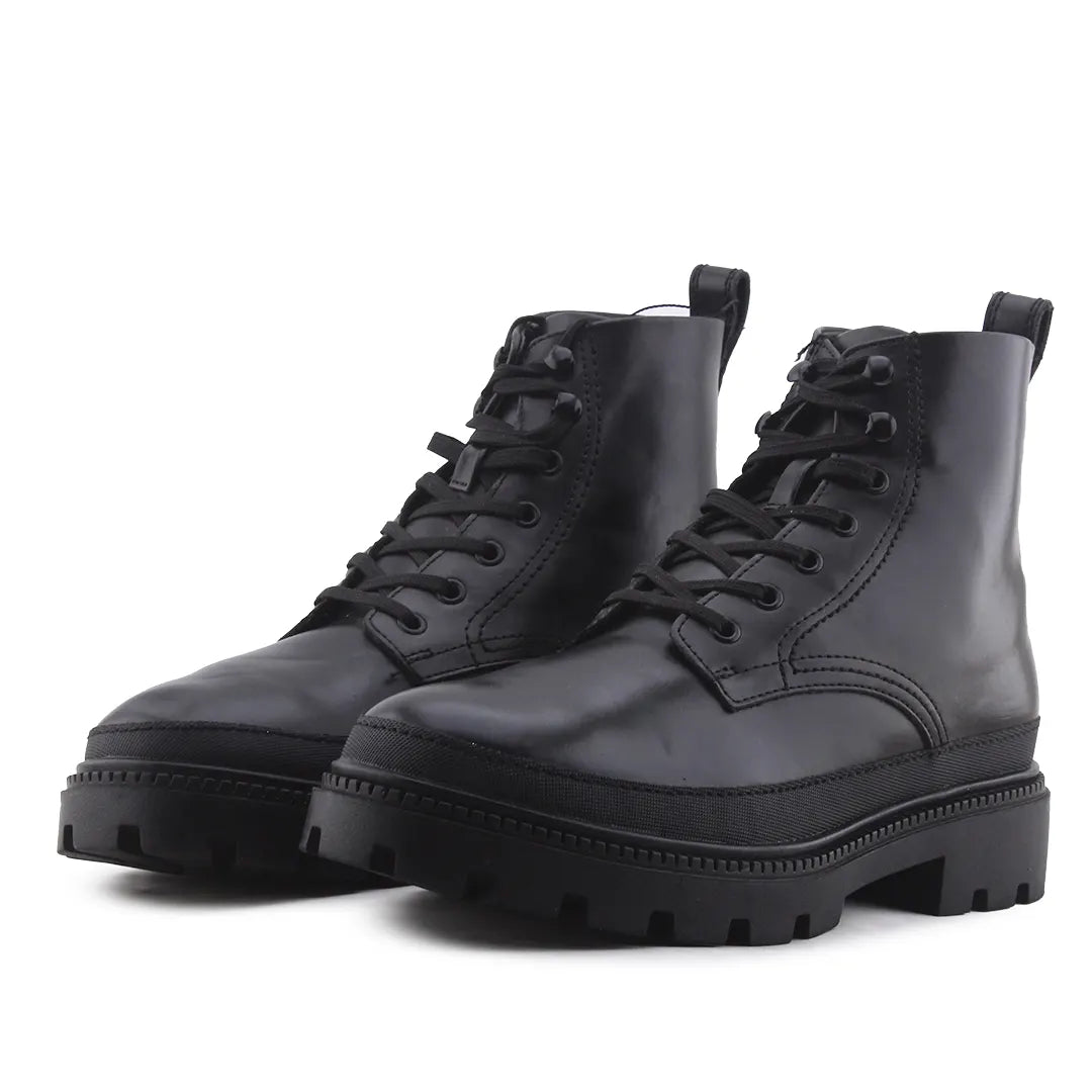 Zara Lace Up Ankle Boot | 100% Authentic Leather