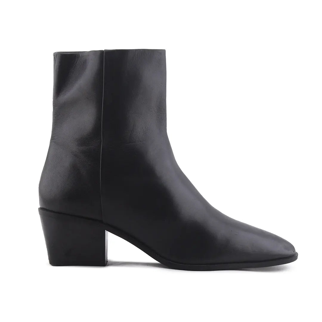 Zara Zipper Ankle Boot | 100% Authentic Leather