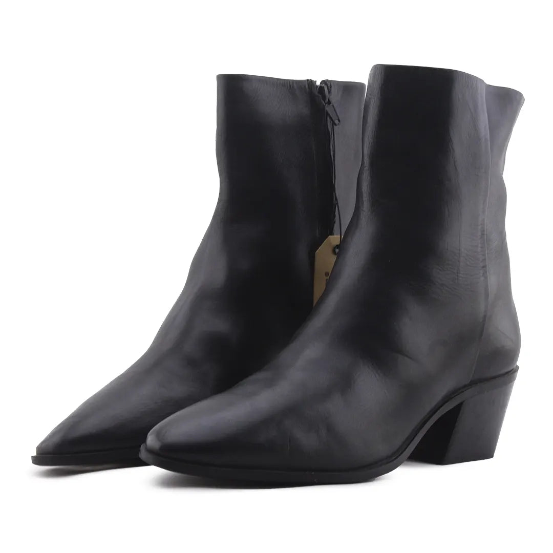 Zara Zipper Ankle Boot | 100% Authentic Leather