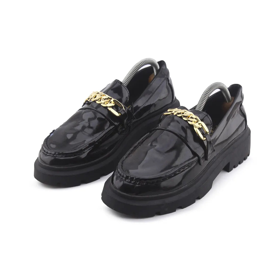 Zara Penny Strap Loafers